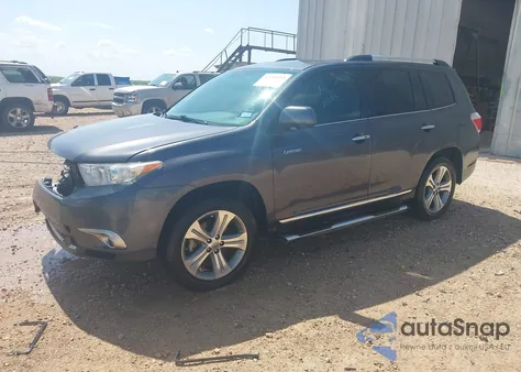 2012 Toyota Highlander Limited V6 z USA, uszkodzony, nr VIN 5TDYK3EH5CS087389